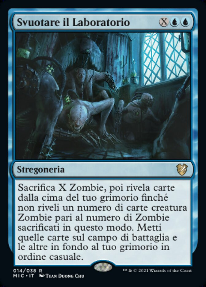 Svuotare il Laboratorio