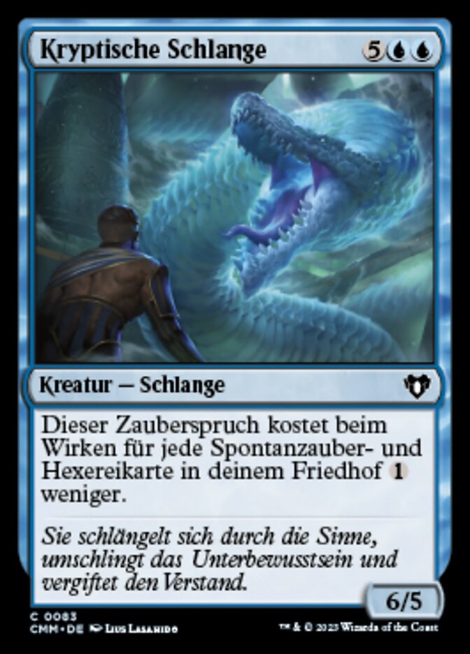 Kryptische Schlange