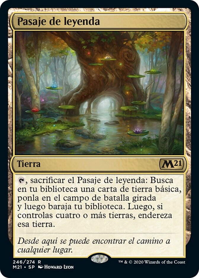 Pasaje de leyenda