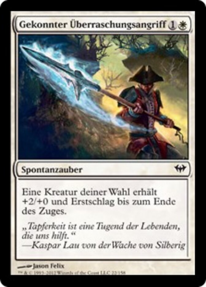 Gekonnter Überraschungsangriff