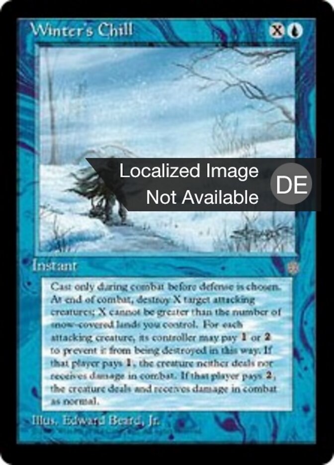 Winterkälte