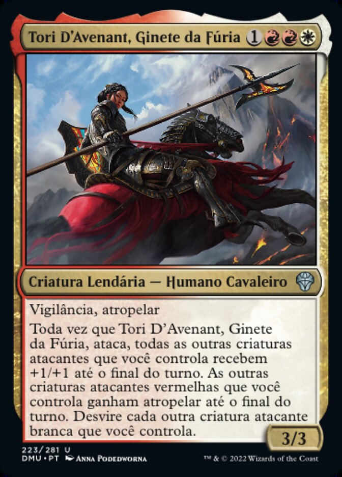 Tori D'Avenant, Ginete da Fúria