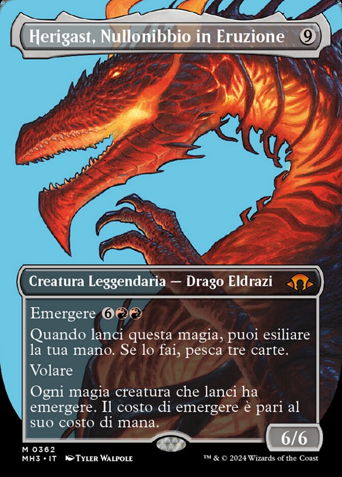 Herigast, Nullonibbio in Eruzione