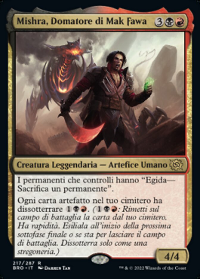 Mishra, Domatore di Mak Fawa