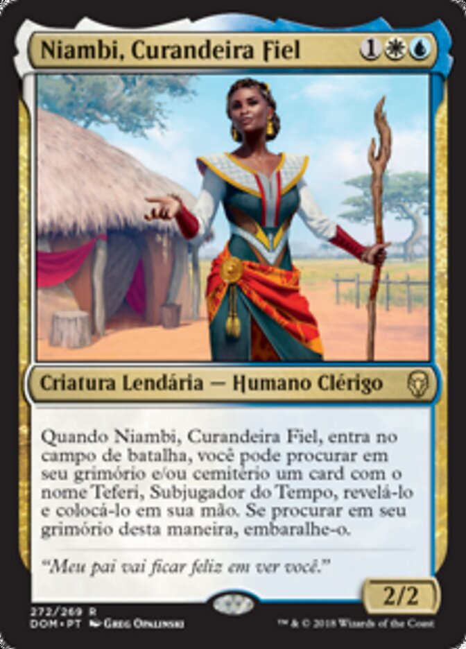 Niambi, Curandeira Fiel