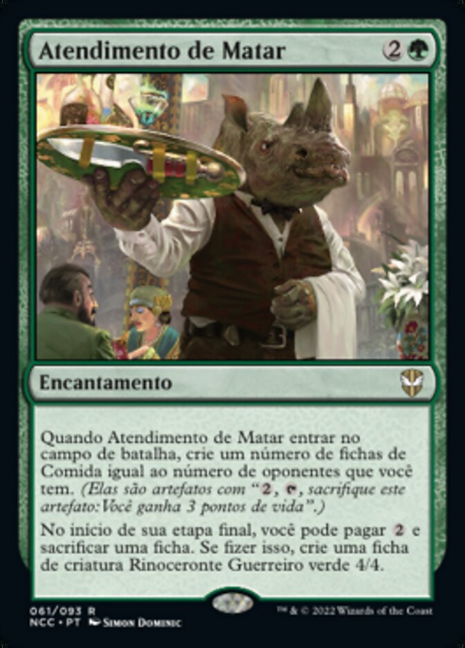 Atendimento de Matar