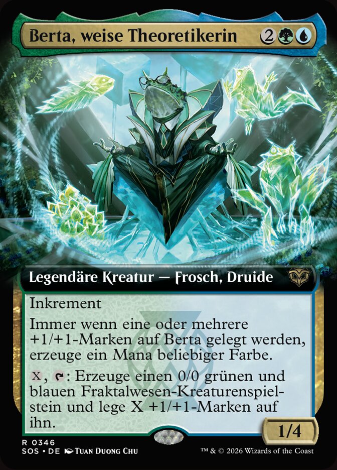 Berta, weise Theoretikerin
