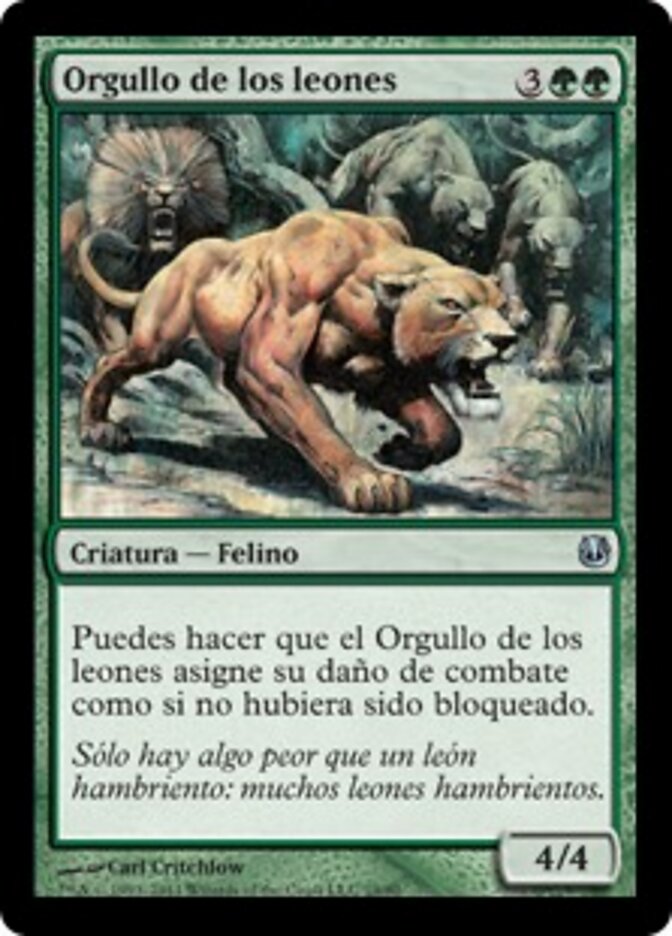 Orgullo de los leones