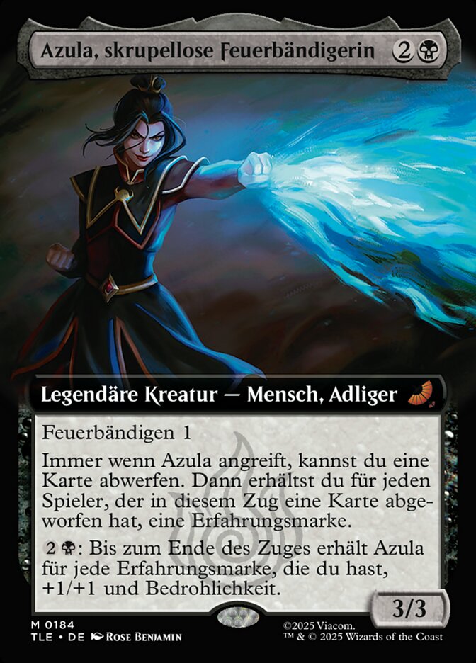 Azula, skrupellose Feuerbändigerin