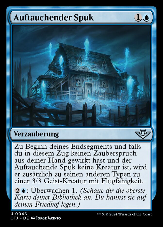 Auftauchender Spuk