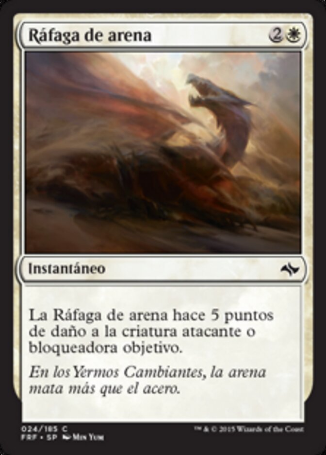 Ráfaga de arena
