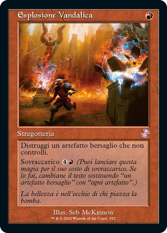 Esplosione Vandalica