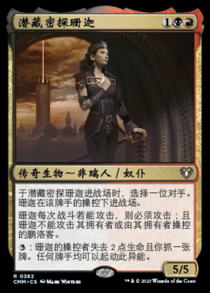 潜藏密探珊迦