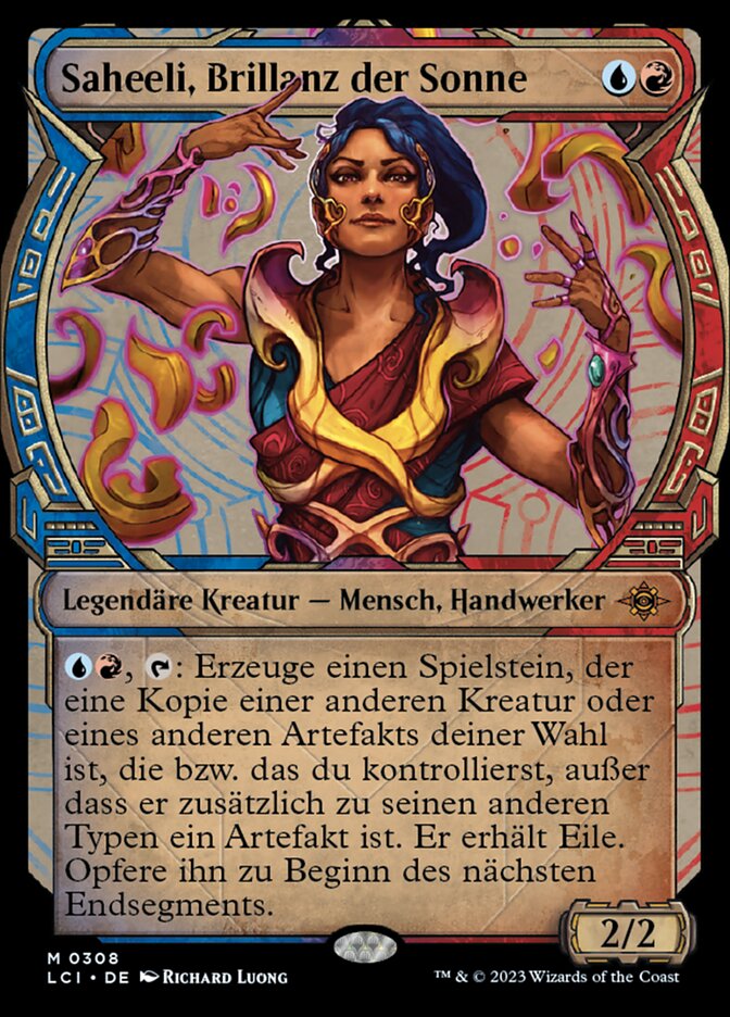 Saheeli, Brillanz der Sonne