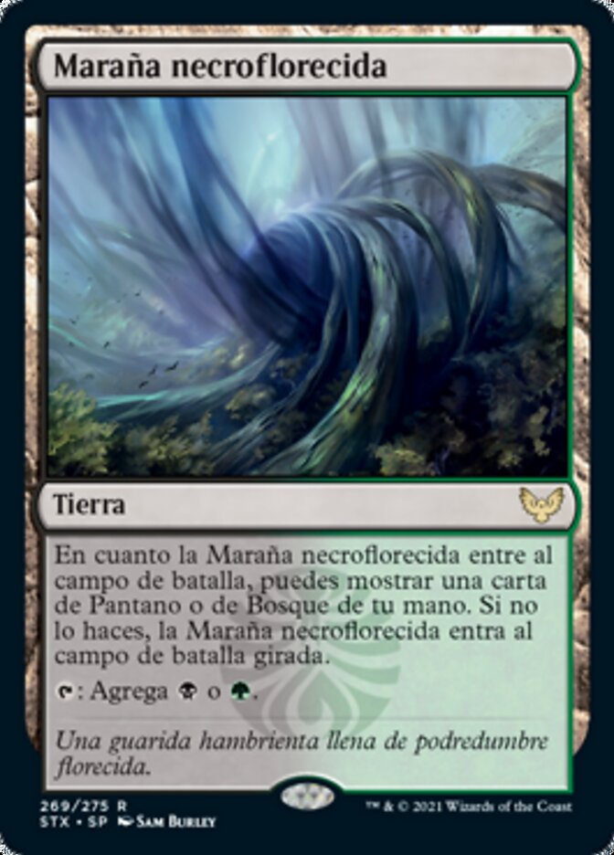 Maraña necroflorecida