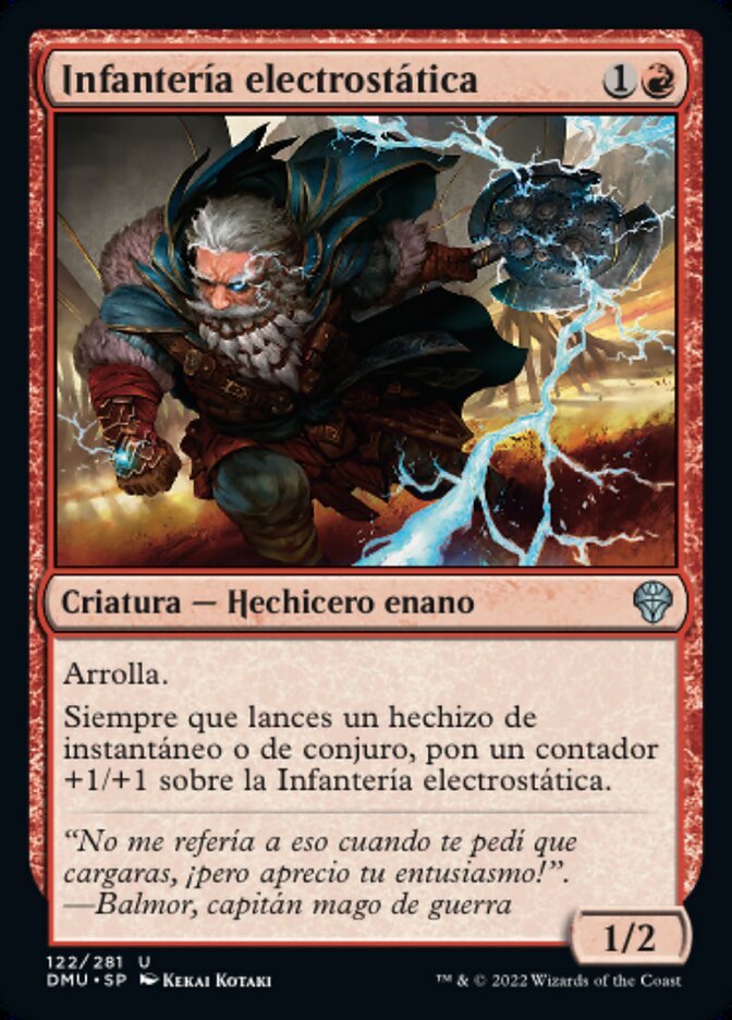 Infantería electrostática