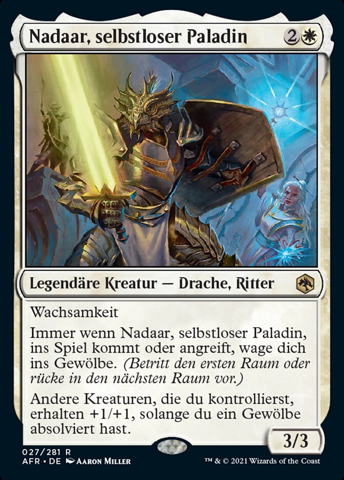Nadaar, selbstloser Paladin