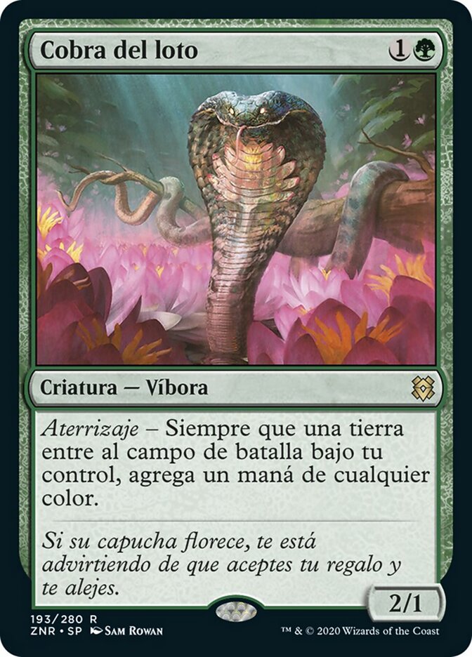 Cobra del loto