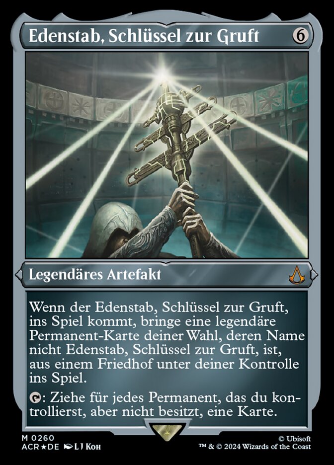 Edenstab, Schlüssel zur Gruft