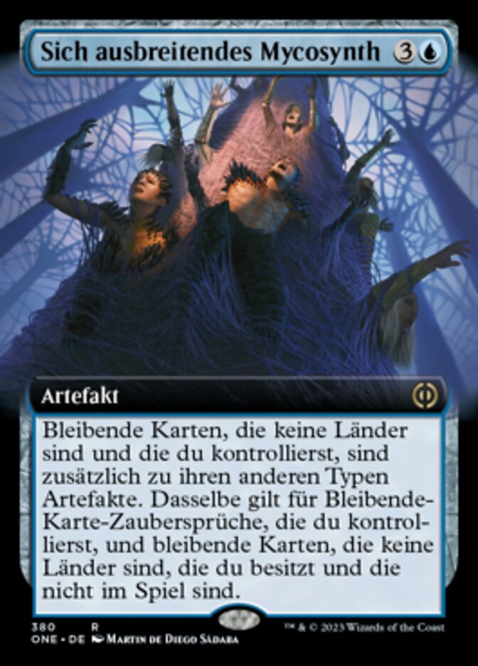 Sich ausbreitendes Mycosynth