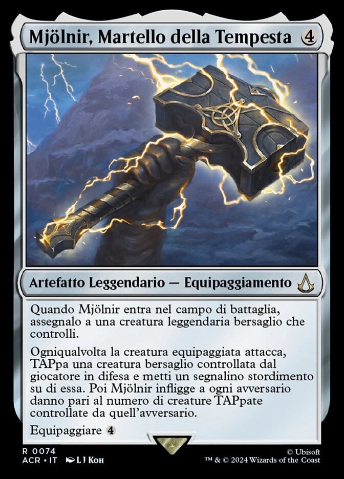 Mjölnir, Martello della Tempesta