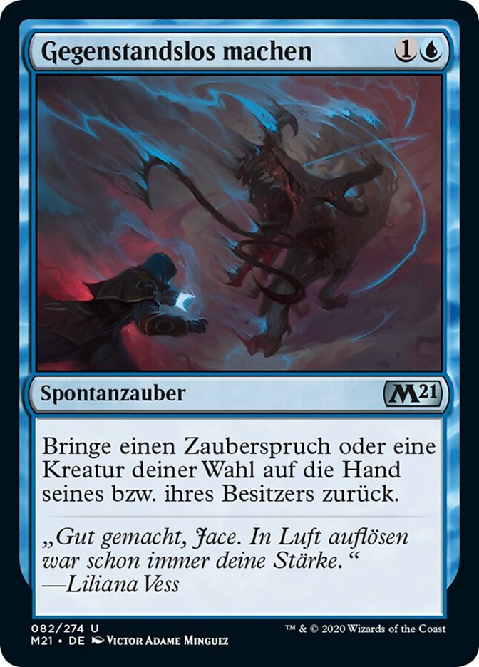 Gegenstandslos machen