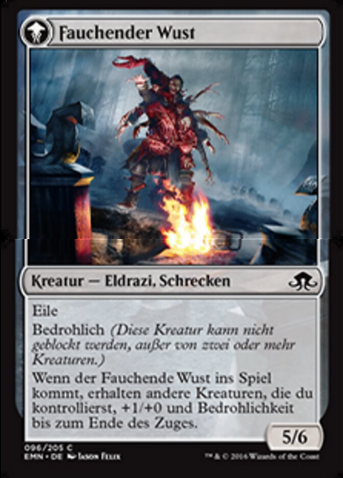 Fauchender Wust