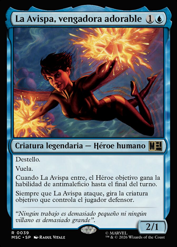 La Avispa, vengadora adorable
