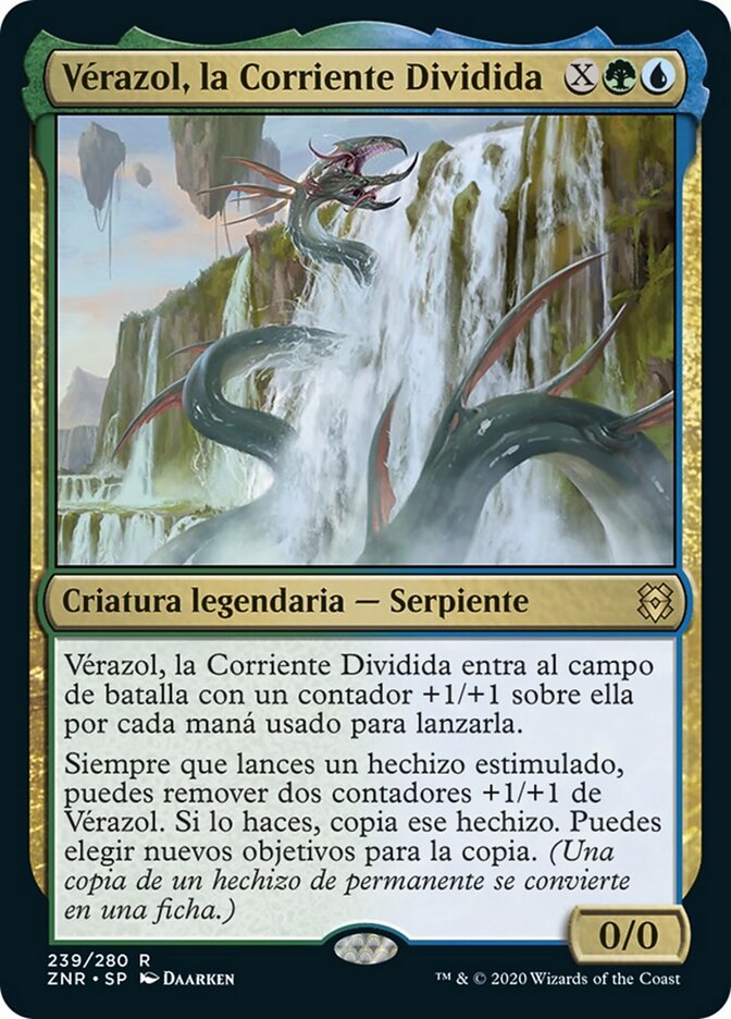 Vérazol, la Corriente Dividida