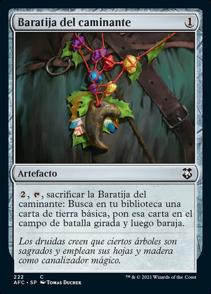 Baratija del caminante
