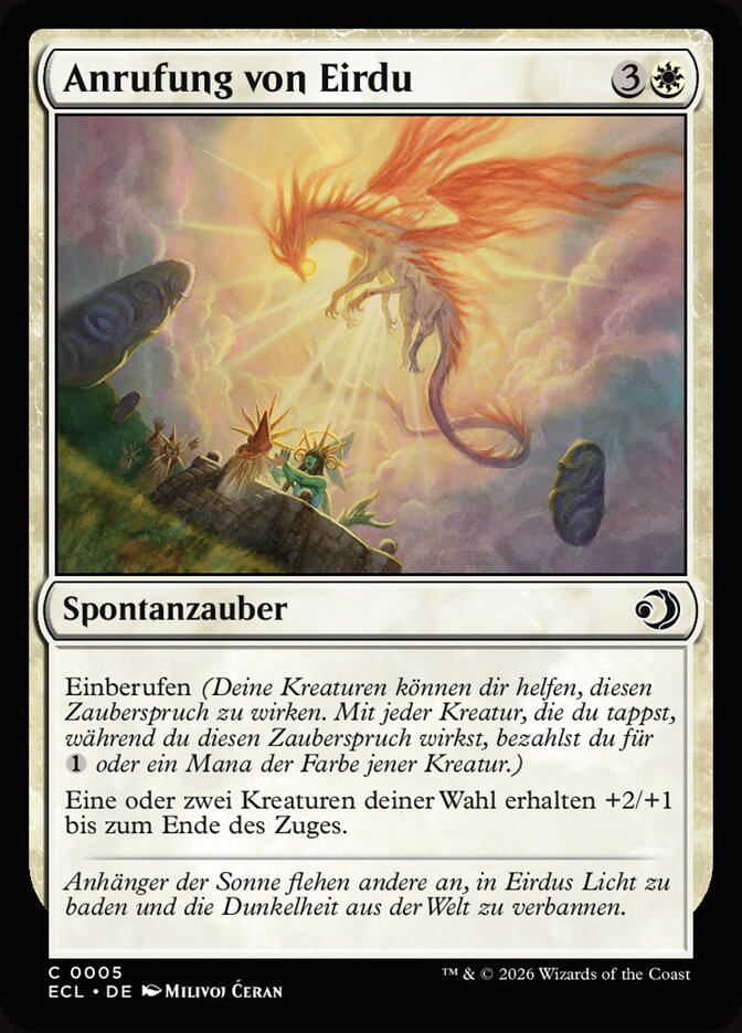Anrufung von Eirdu