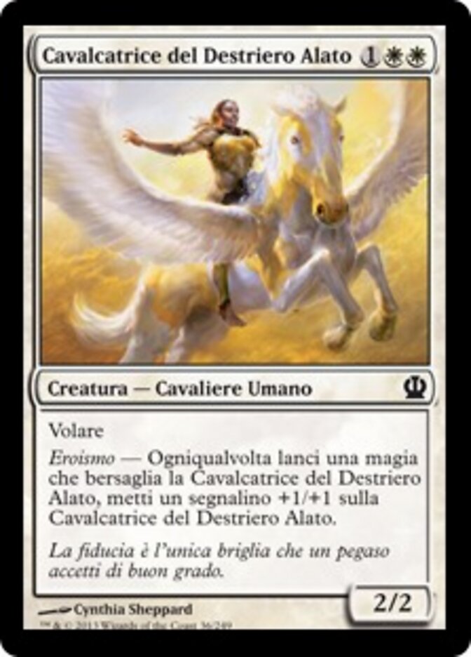 Cavalcatrice del Destriero Alato