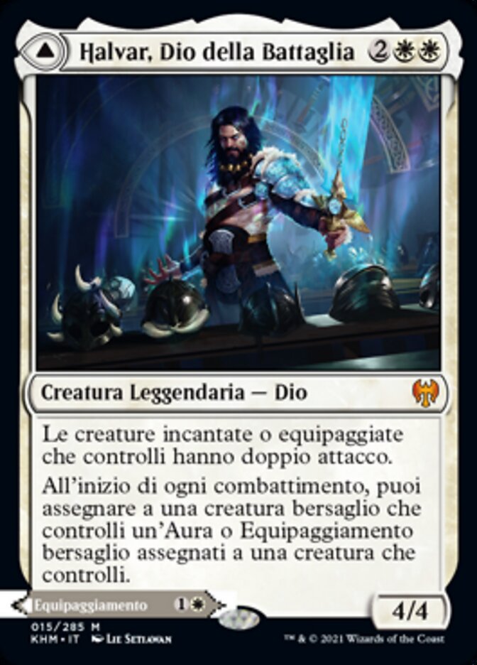 Halvar, God of Battle // Sword of the Realms